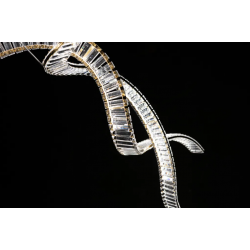 PAKABINAMAS LED ŠVIESTUVAS SPARK SPIRAL D110 280W AUKSO SPALVOS pigiau