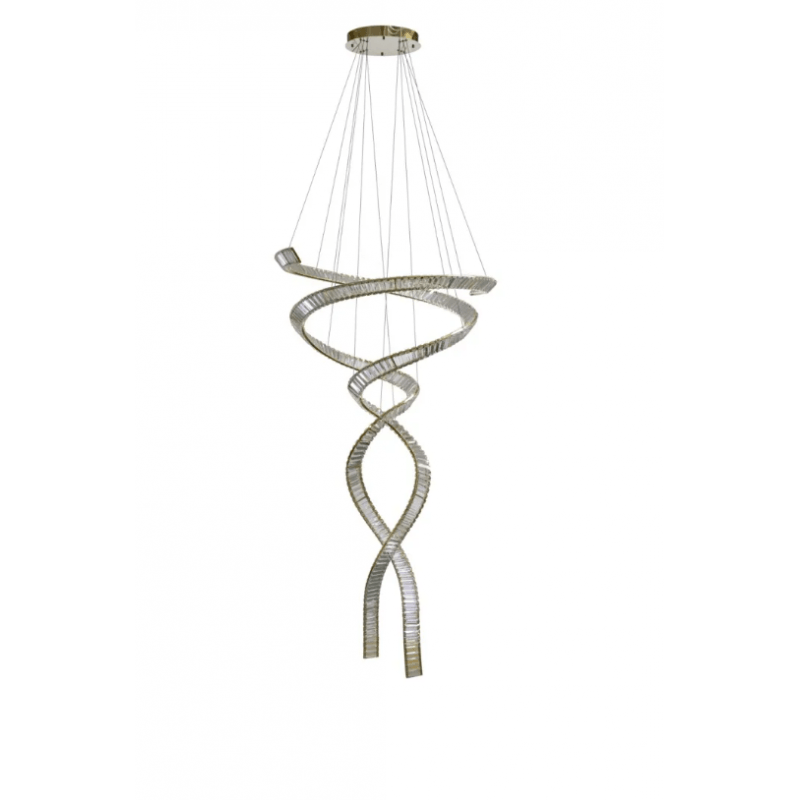 PAKABINAMAS LED ŠVIESTUVAS AZZARDO SPARK SPIRAL D110 280W AZ6898