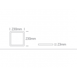 LUBINIS LED ŠVIESTUVAS 62020HU/B/V 18W CCT JUODAS