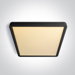 LUBINIS LED ŠVIESTUVAS 62020JU/B/V 24W CCT JUODAS kaina