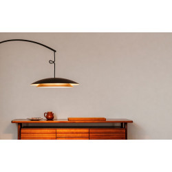 PASTATOMAS ŠVIESTUVAS NOWAY 25,4W JUODAS kaina