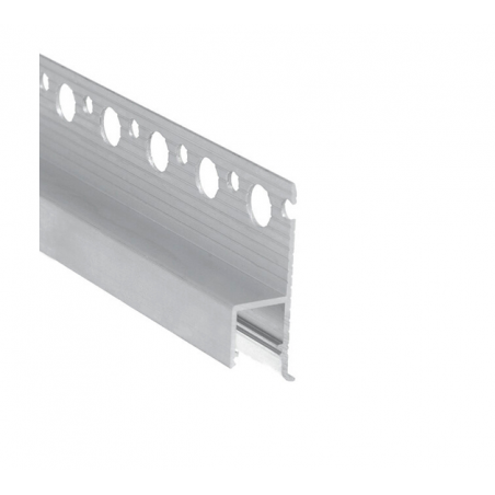LED PROFILIS TOPMET OMNI10 AC2 PRIGLAISTOMAS, 2M, ALIUMINIS H4000600