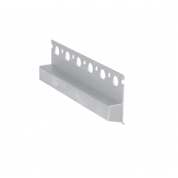 LED PROFILIS OMNI10 AC2 PRIGLAISTOMAS, 3M, ANODUOTAS ALIUMINIS kaina