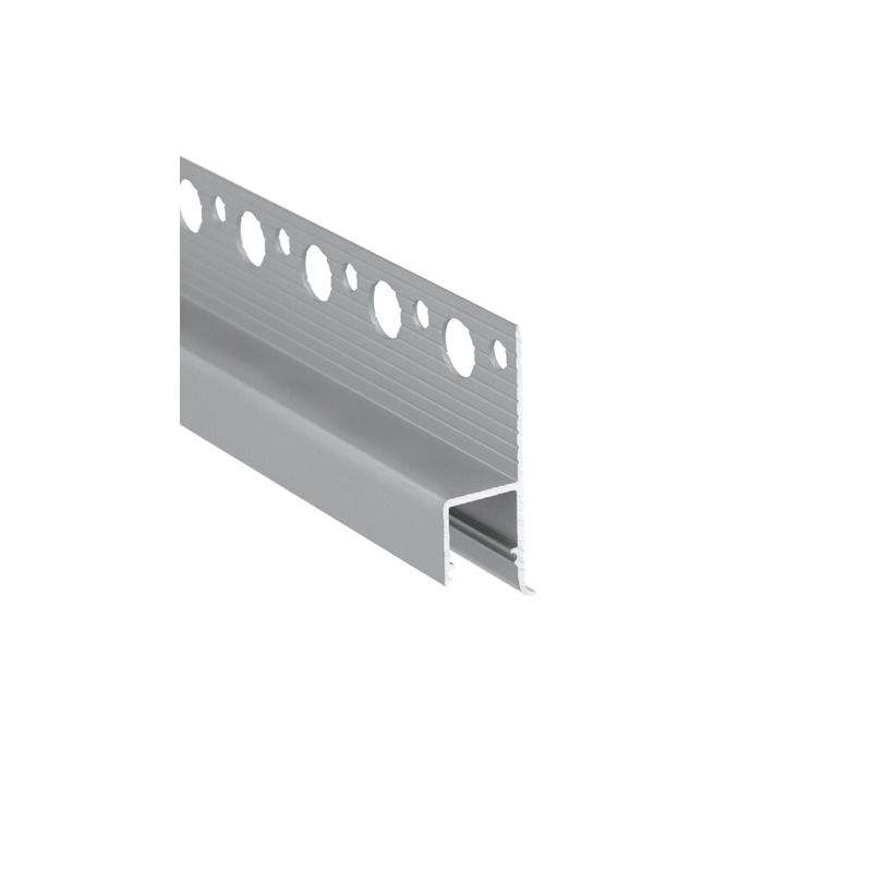 LED PROFILIS TOPMET OMNI10 AC2 PRIGLAISTOMAS, 3M, ANODUOTAS ALIUMINIS H4000720