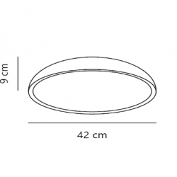LUBINIS LED ŠVIESTUVAS PENELOPA D42 36W CCT DIMERIUOJAMAS BALTAS internetu