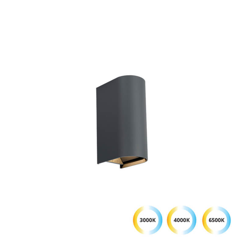 SIENINIS LED ŠVIESTUVAS VIOKEF AZORES 1 10W TAMSIAI PILKAS 4343001