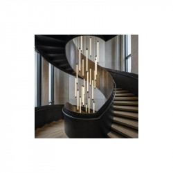 PAKABINAMAS LED ŠVIESTUVAS LINEO H120 22W JUODAS DALI | PUSH pigiau