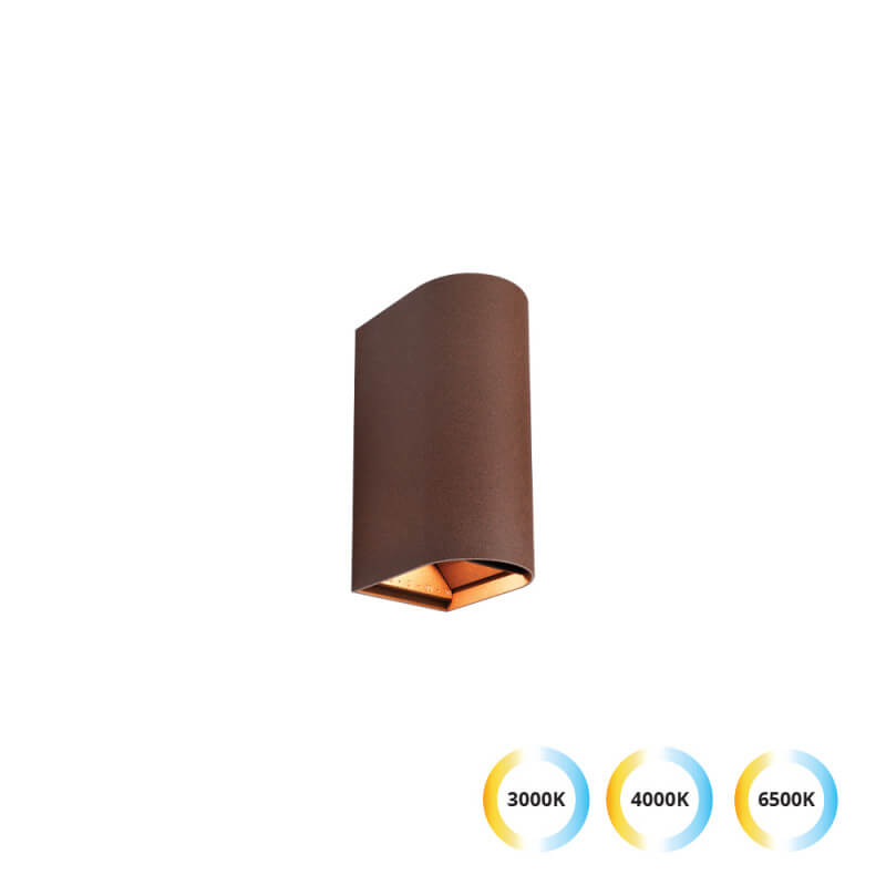 SIENINIS LED ŠVIESTUVAS VIOKEF AZORES 1 10W RUDAS  4343002