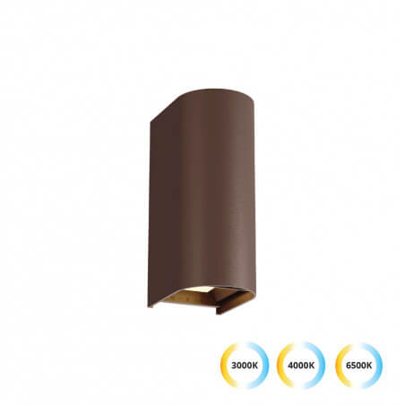 SIENINIS LED ŠVIESTUVAS VIOKEF AZORES 2 20W RUDAS 4310002