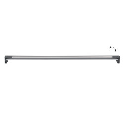 SIENINIS LED ŠVIESTUVAS LEVI WALL WASHER L100 15W TAMSIAI PILKAS