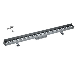 SIENINIS LED ŠVIESTUVAS MARVEL WALL WASHER L100 36W TAMSIAI PILKAS