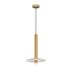 PAKABINAMAS LED ŠVIESTUVAS LEANDROS 8W AUKSO SPALVOS