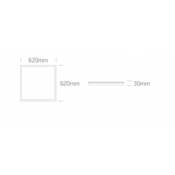 ĮLEIDŽIAMA LED PANELĖ 50140BAU/W/V 40W CCT BALTA kaina