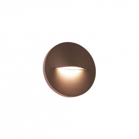 SIENINIS LED ŠVIESTUVAS VIOKEF VITA ROUND 3W RUDAS 4298301
