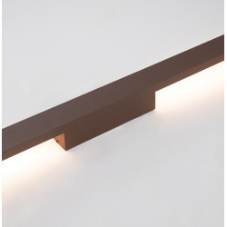 SIENINIS LED ŠVIESTUVAS TOSCANA 18W H101 RUDAS pigiau