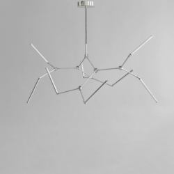 PAKABINAMAS LED ŠVIESTUVAS STICK L196 40W CHROMO SPALVOS