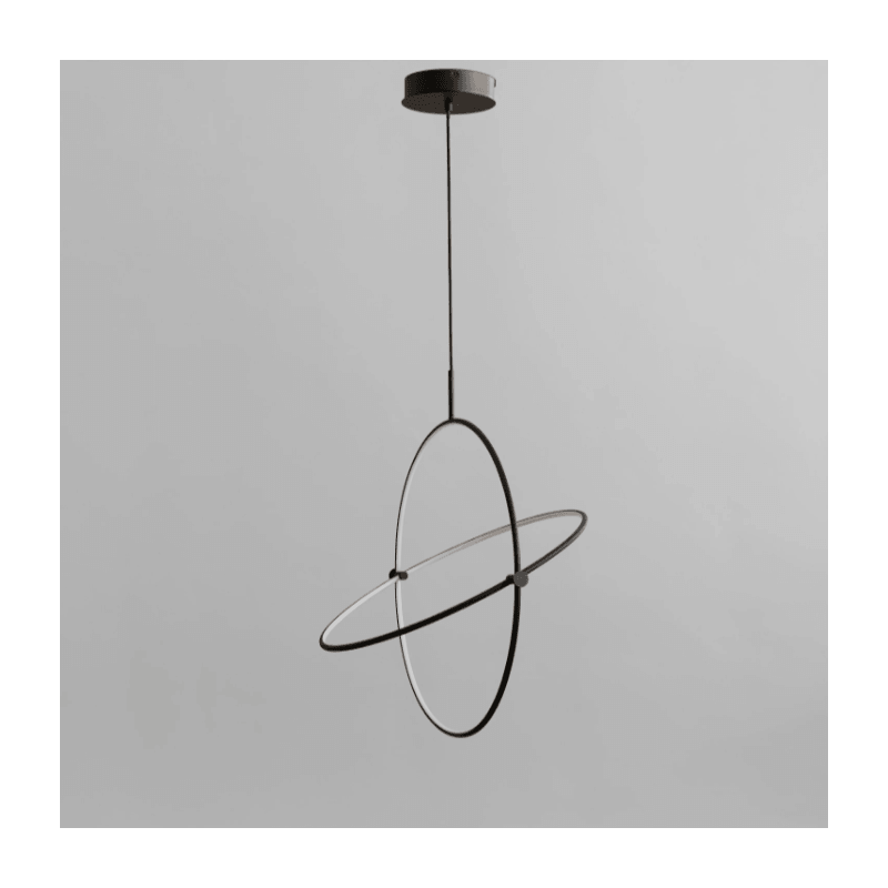 PAKABINAMAS LED ŠVIESTUVAS 101 COPENHAGEN MARU D60 30W JUODAS 253001