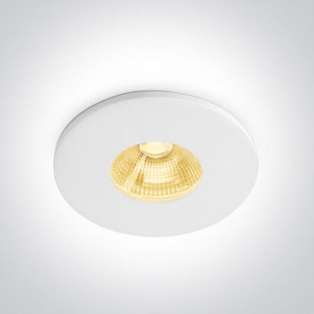 ĮLEIDŽIAMAS LED ŠVIESTUVAS ONE LIGHT 10107PA/W/W 6,5W 3000K BALTAS