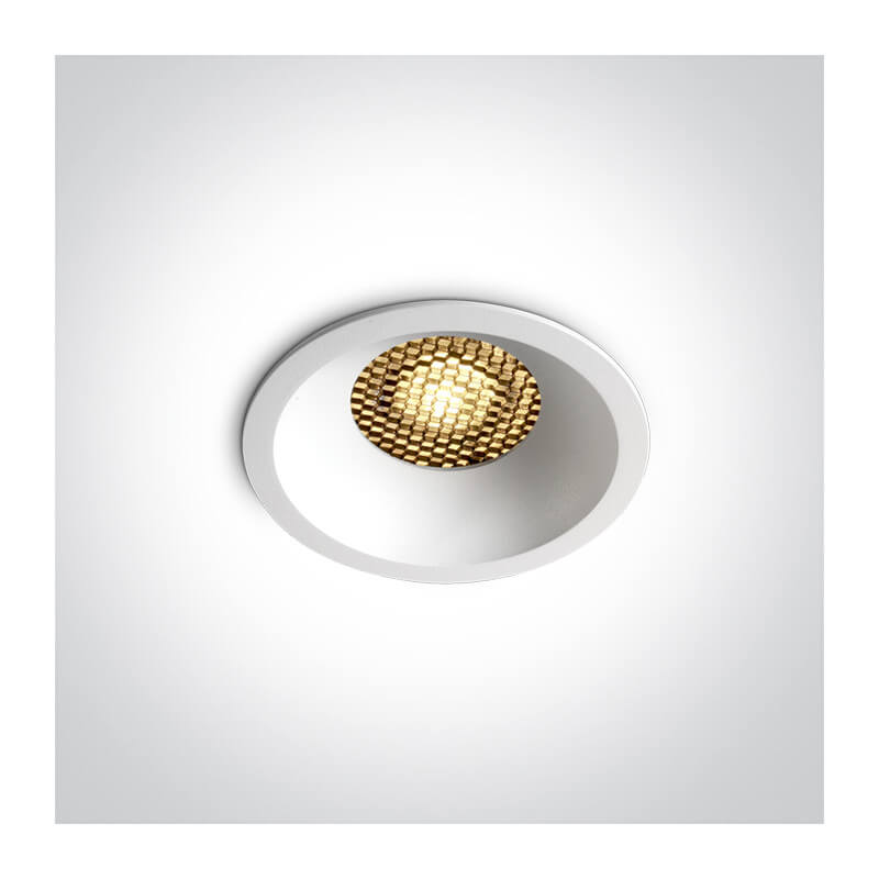 ĮLEIDŽIAMAS LED ŠVIESTUVAS ONE LIGHT 10110DH/W/V 10W CCT BALTAS