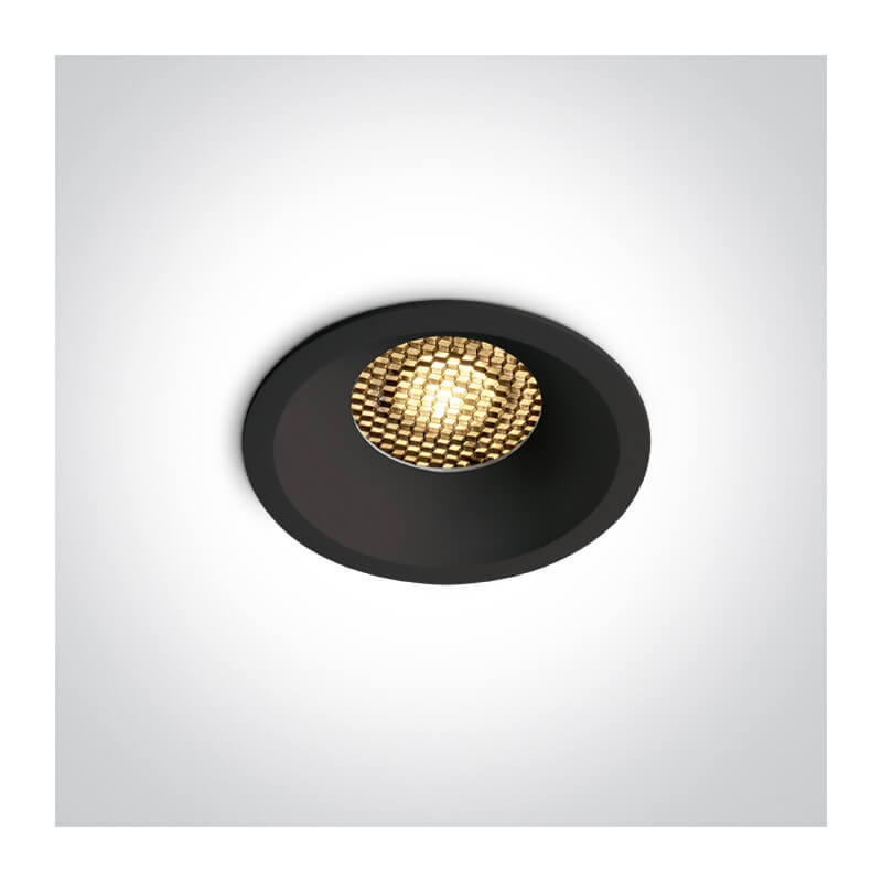 ĮLEIDŽIAMAS LED ŠVIESTUVAS ONE LIGHT 10110DH/B/V 10W CCT JUODAS