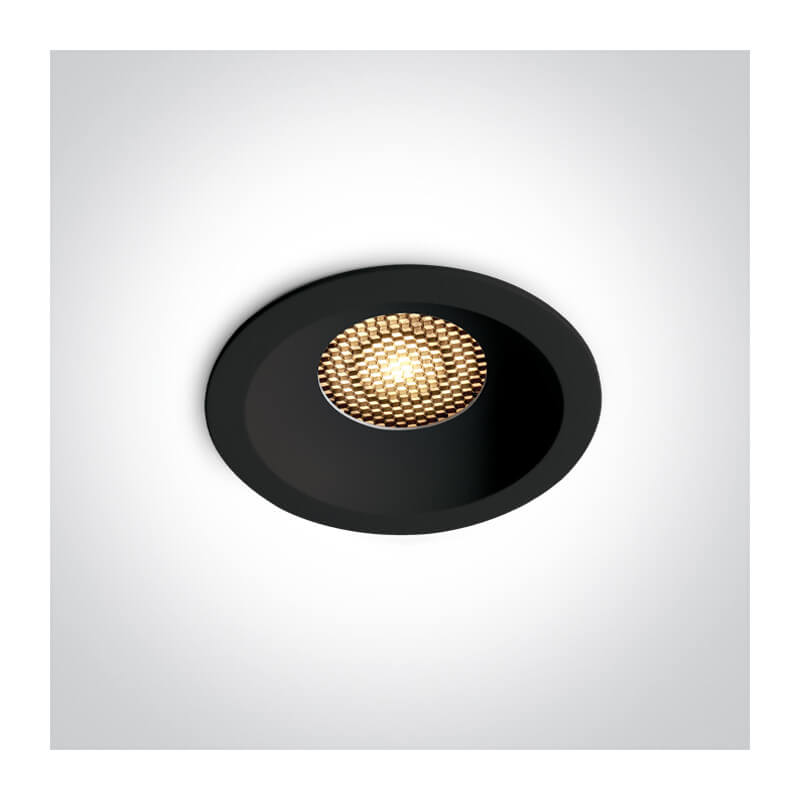 ĮLEIDŽIAMAS LED ŠVIESTUVAS ONE LIGHT 10114DH/B/V 14W CCT JUODAS