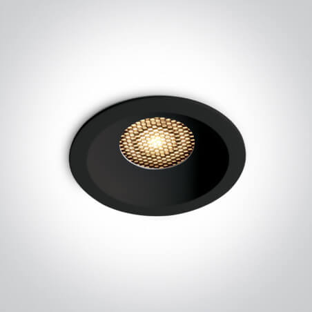 ĮLEIDŽIAMAS LED ŠVIESTUVAS ONE LIGHT 10114DH/B/V 14W CCT JUODAS