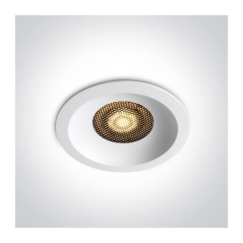 ĮLEIDŽIAMAS LED ŠVIESTUVAS ONE LIGHT 10130DH/W/V 30W CCT BALTAS
