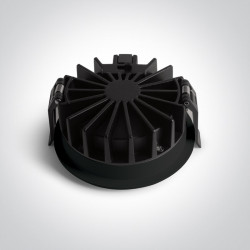 ĮLEIDŽIAMAS LED ŠVIESTUVAS 10115BX/B/V 15W CCT JUODAS kaina