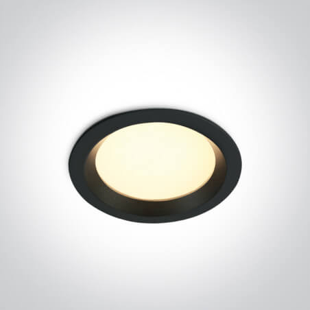 ĮLEIDŽIAMAS LED ŠVIESTUVAS ONE LIGHT 10115BX/B/V 15W CCT JUODAS