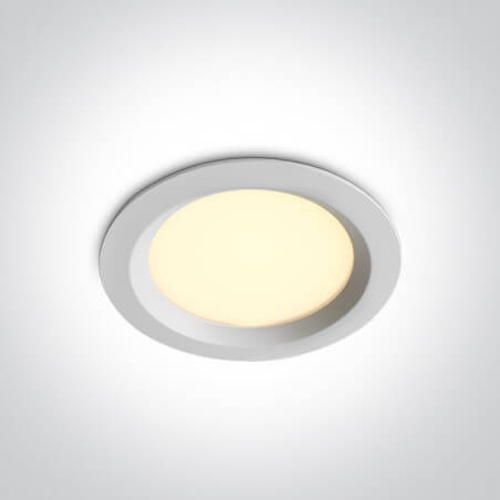 ĮLEIDŽIAMAS LED ŠVIESTUVAS ONE LIGHT 10120BX/W/V 20W CCT BALTAS