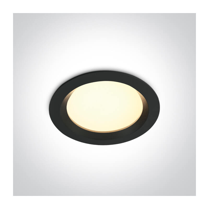 ĮLEIDŽIAMAS LED ŠVIESTUVAS ONE LIGHT 10120BX/B/V 20W CCT JUODAS