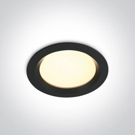 ĮLEIDŽIAMAS LED ŠVIESTUVAS ONE LIGHT 10120BX/B/V 20W CCT JUODAS