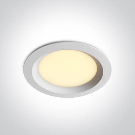 ĮLEIDŽIAMAS LED ŠVIESTUVAS ONE LIGHT 10125BX/W/V 25W CCT BALTAS