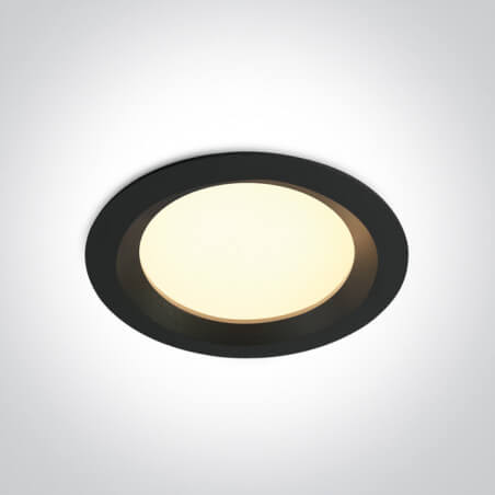 ĮLEIDŽIAMAS LED ŠVIESTUVAS ONE LIGHT 10125BX/B/V 25W CCT JUODAS