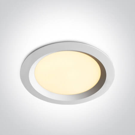 ĮLEIDŽIAMAS LED ŠVIESTUVAS ONE LIGHT 10130BX/W/V 30W CCT BALTAS
