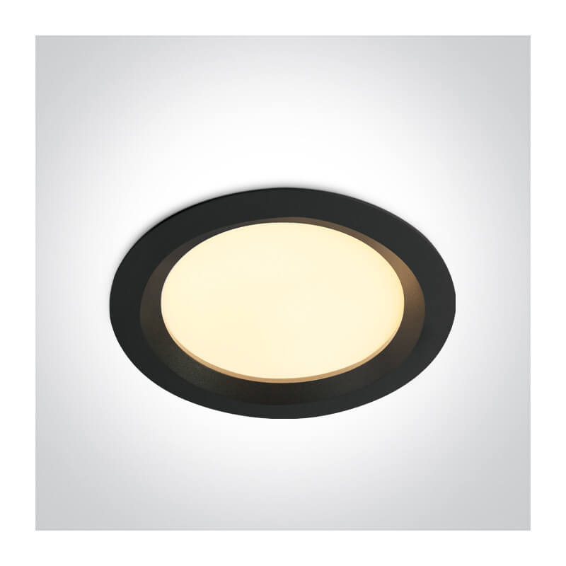 ĮLEIDŽIAMAS LED ŠVIESTUVAS ONE LIGHT 10130BX/B/V 30W CCT JUODAS
