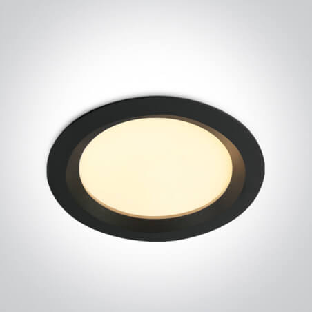 ĮLEIDŽIAMAS LED ŠVIESTUVAS ONE LIGHT 10130BX/B/V 30W CCT JUODAS