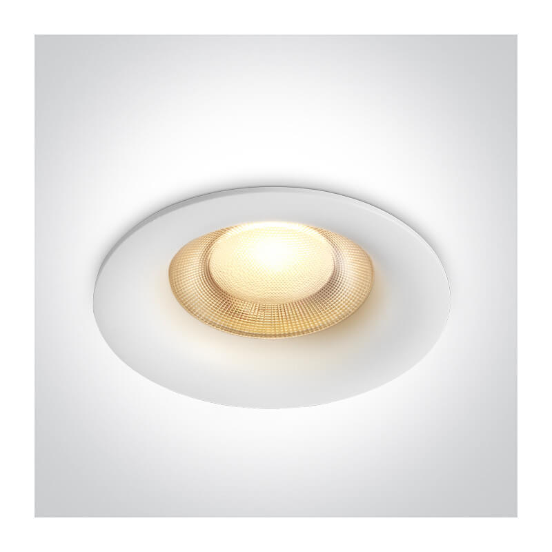ĮLEIDŽIAMAS LED ŠVIESTUVAS ONE LIGHT 10125GA/W/V 25W CCT BALTAS