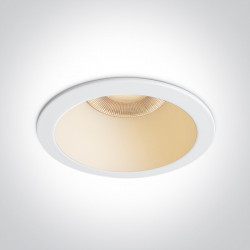 ĮLEIDŽIAMAS LED ŠVIESTUVAS 10112G/W/V 12W CCT BALTAS