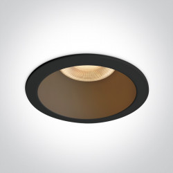 ĮLEIDŽIAMAS LED ŠVIESTUVAS 10112G/B/V 12W CCT JUODAS