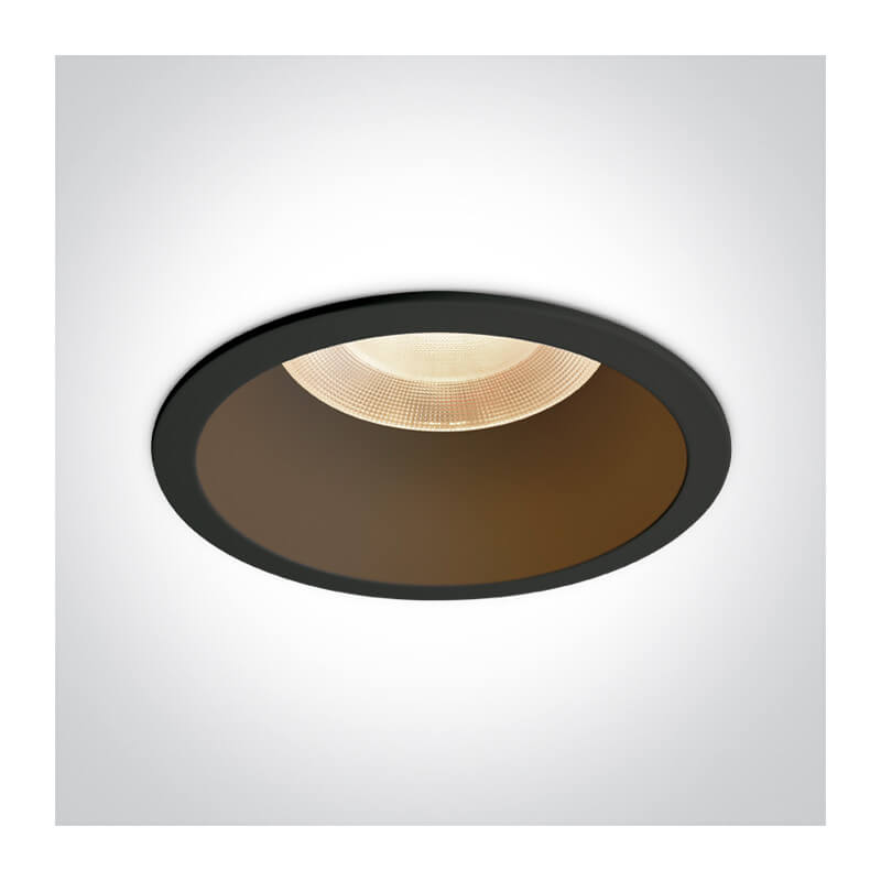 ĮLEIDŽIAMAS LED ŠVIESTUVAS ONE LIGHT 10118G/B/V 18W CCT JUODAS