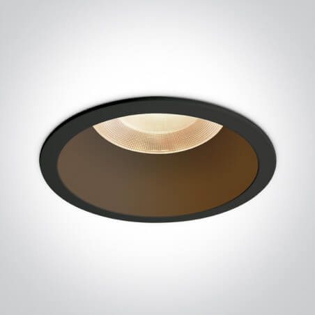 ĮLEIDŽIAMAS LED ŠVIESTUVAS ONE LIGHT 10118G/B/V 18W CCT JUODAS