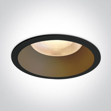 ĮLEIDŽIAMAS LED ŠVIESTUVAS ONE LIGHT 10125G/B/V 25W CCT JUODAS