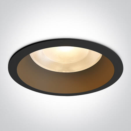 ĮLEIDŽIAMAS LED ŠVIESTUVAS ONE LIGHT 10135G/B/V 35W CCT JUODAS