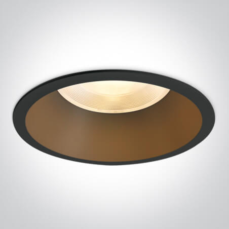ĮLEIDŽIAMAS LED ŠVIESTUVAS ONE LIGHT 10140G/B/V 40W CCT JUODAS