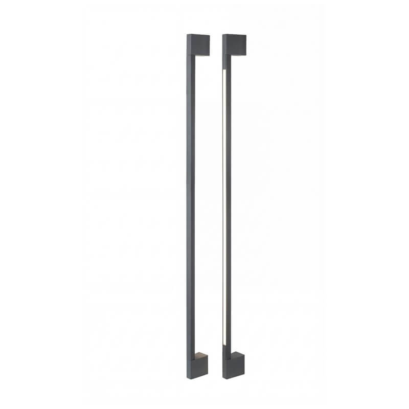 SIENINIS LED ŠVIESTUVAS AZZARDO GUSTO H120 12W JUODAS AZ6837