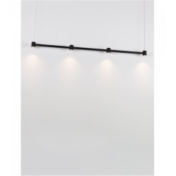 PAKABINAMAS LED ŠVIESTUVAS PUIZE L118 24W JUODAS pristatymas