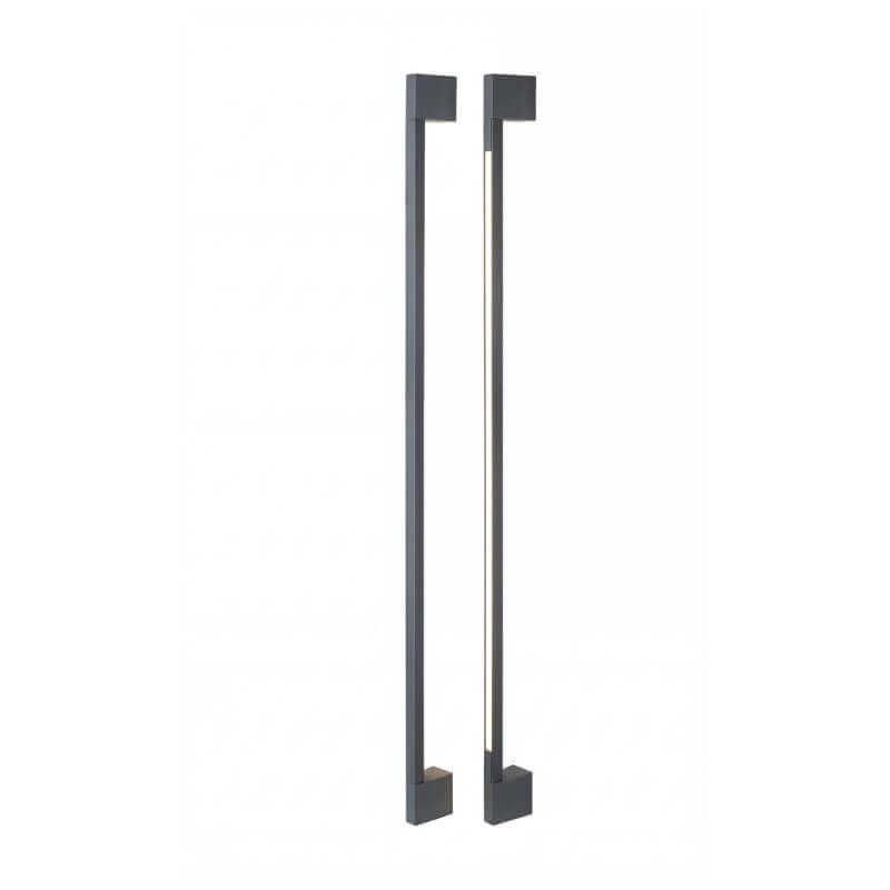 SIENINIS LED ŠVIESTUVAS AZZARDO GUSTO H120 12W 4000K JUODAS AZ6841