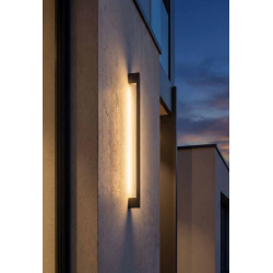SIENINIS LED ŠVIESTUVAS GUSTO H90 9W 4000K JUODAS kaina