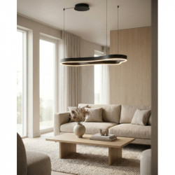 PAKABINAMAS LED ŠVIESTUVAS MIRABELLA L90 48W JUODAS pristatymas